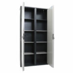 Шкаф металлический для документов AIKO "SL-185/2" ГРАФИТ, 1800х920х340 мм, 85 кг, S10799182002 — изображение 2