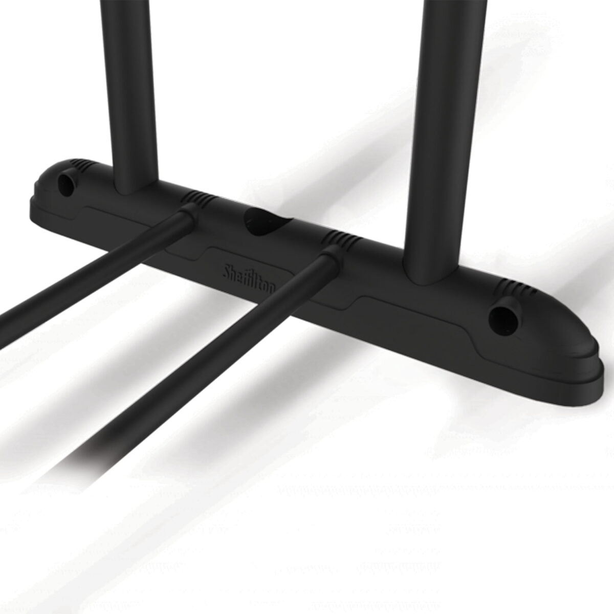 Вешалка для плечиков SHT-WR4150, 1615х860х440 мм, пластик/металл, черная/хром — изображение 3