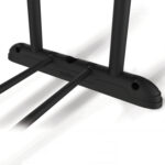 Вешалка для плечиков SHT-WR4150, 1615х860х440 мм, пластик/металл, черная/хром — изображение 3