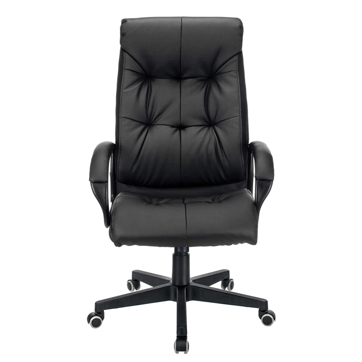 Кресло офисное CH-824, экокожа, черное, 1079045 — изображение 3
