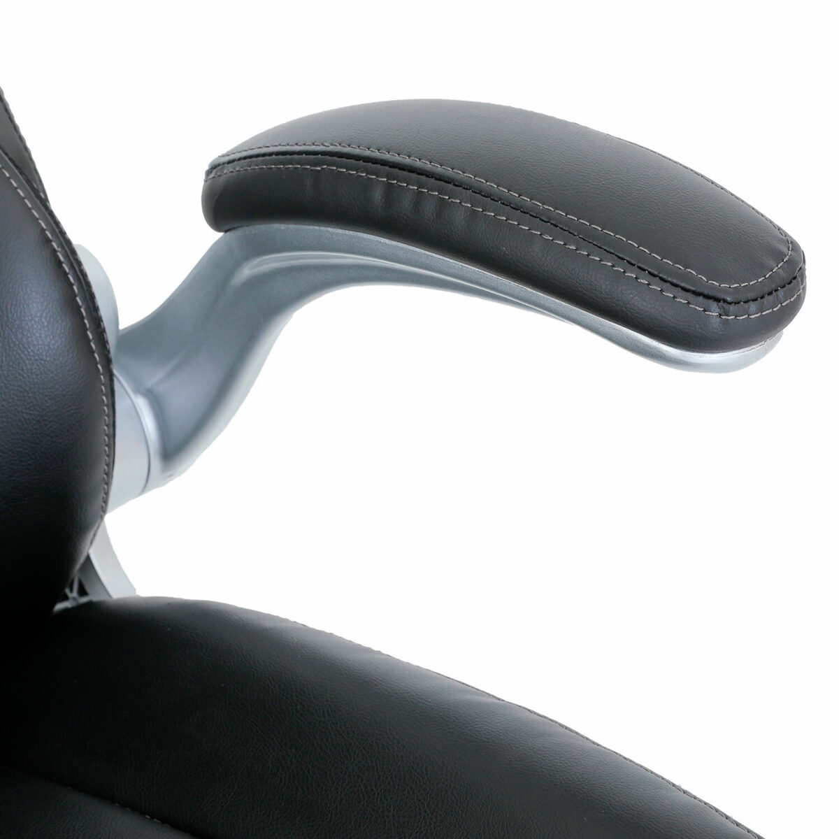 Кресло BRABIX PREMIUM "Phantom EX-553", рециклированная кожа, регулируемый подголовник, черное, 532940 — изображение 14