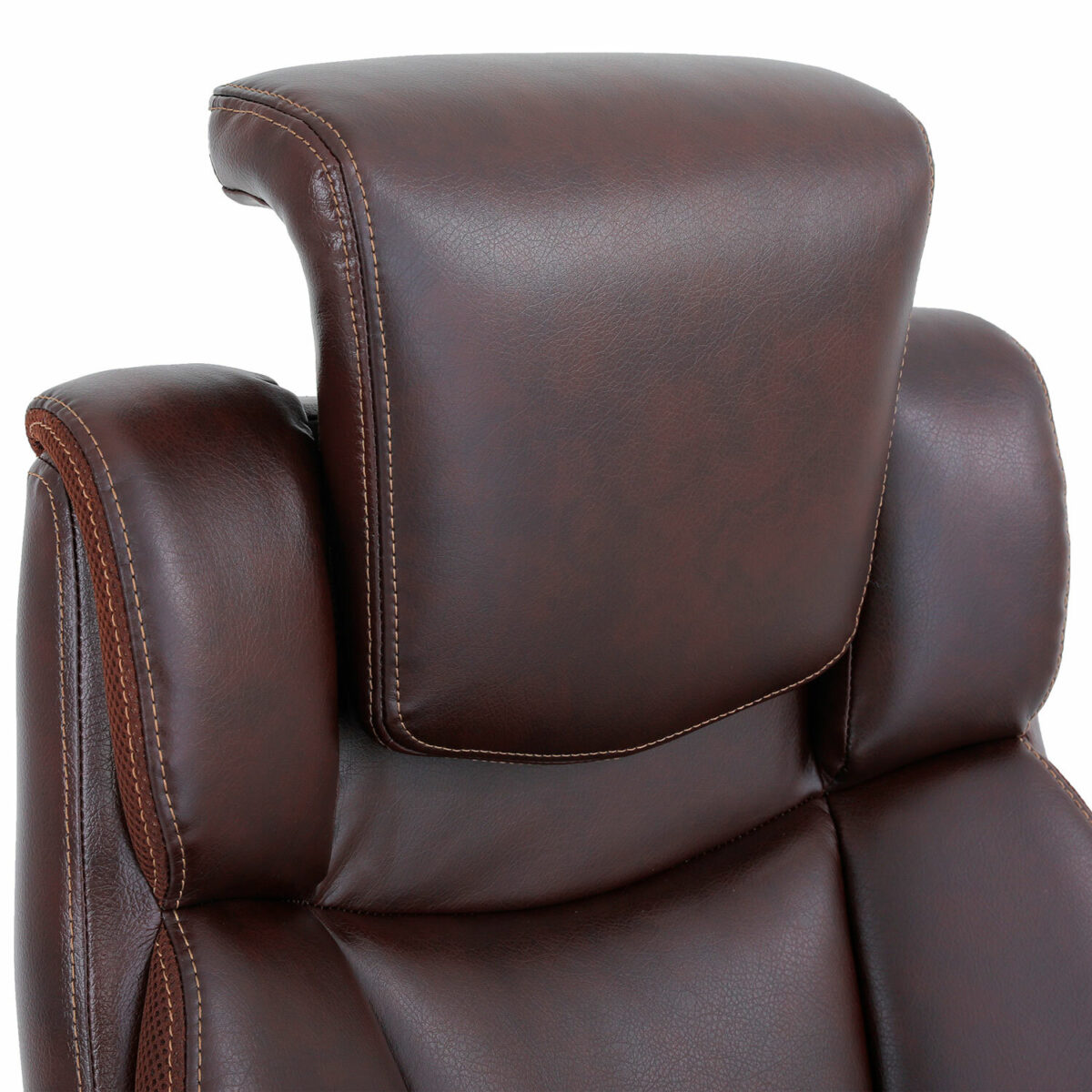Кресло BRABIX PREMIUM "Phantom EX-553", рециклированная кожа, регулируемый подголовник, коричневое, 532941 — изображение 8