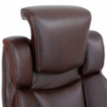 Кресло BRABIX PREMIUM "Phantom EX-553", рециклированная кожа, регулируемый подголовник, коричневое, 532941 — изображение 8