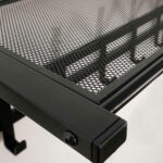 Вешалка настенная с полкой "Торонто-21", 270х670х270 мм, 5 крючков, металл, черная, ВСПТ21 Ч — изображение 3