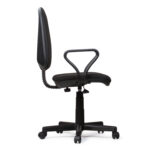 Кресло "Prestige", с подлокотниками, черное — изображение 2