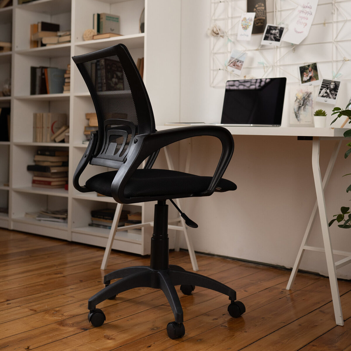 Кресло BRABIX "Fly MG-396", с подлокотниками, сетка, черное, 532083 — изображение 19