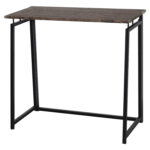 Стол на металлокаркасе BRABIX "LOFT CD-001", 800х440х740 мм, складной, цвет морёный дуб, 641209 — изображение 4