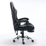 Кресло компьютерное BRABIX "Dexter GM-135", подножка, две подушки, экокожа, черное, 532800 — изображение 2