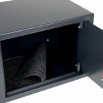 Сейф мебельный DASWERK (ДАСВЕРК) SC-250KL (250х350х250 мм), ключевой замок, графит, 291342 — изображение 8