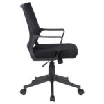 Кресло BRABIX "Balance MG-320", с подлокотниками, черное, 531831 — изображение 3