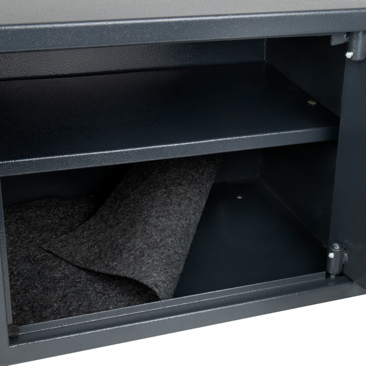 Сейф мебельный DASWERK (ДАСВЕРК) SC-300EL (300х380х300 мм), электронный замок, графит, 291346 — изображение 8