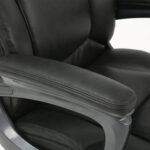 Кресло офисное BRABIX PREMIUM "Favorite EX-577", пружинный блок, рециклированная кожа, серое, 531935 — изображение 11