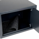 Сейф мебельный DASWERK (ДАСВЕРК) SC-250EL (250х350х250 мм), электронный замок, графит, 291343 — изображение 8