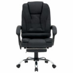 Кресло офисное CROMEX (КРОМЕКС) "Lounge MS-007", подножка, 6 массажных модулей, экокожа, черное, 532960 — изображение 6