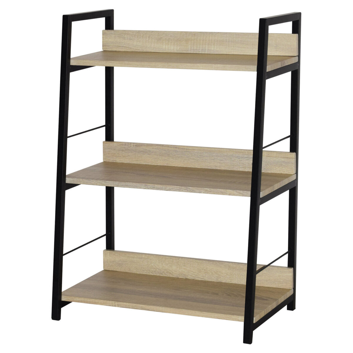 Стеллаж на металлокаркасе BRABIX "LOFT SH-002", 600х350х845 мм, цвет дуб натуральный, 641233 — изображение 4