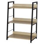 Стеллаж на металлокаркасе BRABIX "LOFT SH-002", 600х350х845 мм, цвет дуб натуральный, 641233 — изображение 4