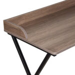 Стол на металлокаркасе BRABIX "LOFT CD-008", 900х500х780 мм, цвет морёный дуб, 641863 — изображение 6