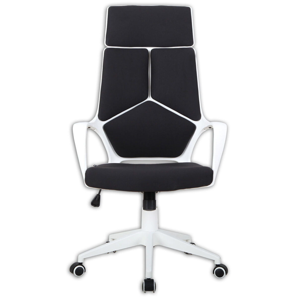Кресло офисное BRABIX PREMIUM "Prime EX-515", пластик белый, ткань, черное, 531812 — изображение 4