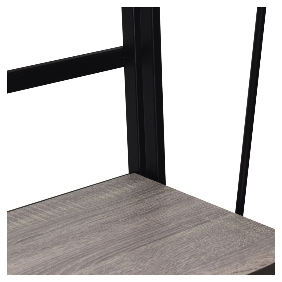 Стеллаж на металлокаркасе BRABIX "LOFT SH-001", 600х300х1250 мм, складной, цвет дуб антик, 641229 — изображение 8