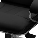 Кресло офисное МЕТТА "SAMURAI" KL-1, экокожа, черное — изображение 9