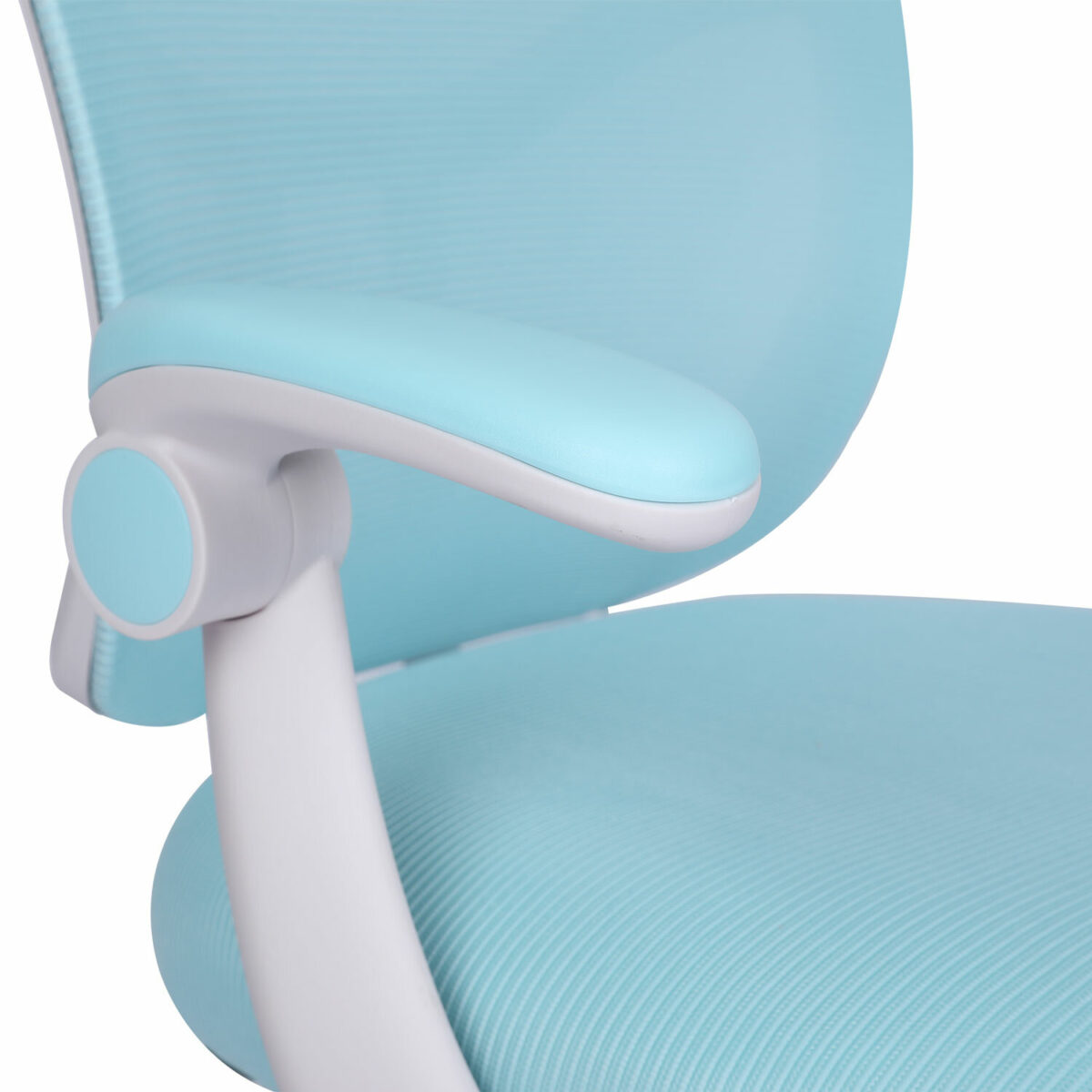 Кресло детское с подставкой для ног BRABIX "Toy MG-205", сетка/ткань TW, голубое, 533152 — изображение 17