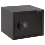 Сейф мебельный BRABIX "SF-280EL", 280х350х300 мм, электронный замок, черный, 291149, S103BR212414 — изображение 2