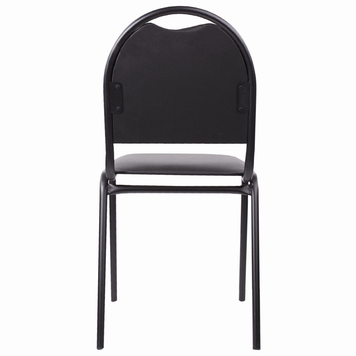 Стул для посетителей РС00Л, черный каркас, кожзам черный — изображение 5