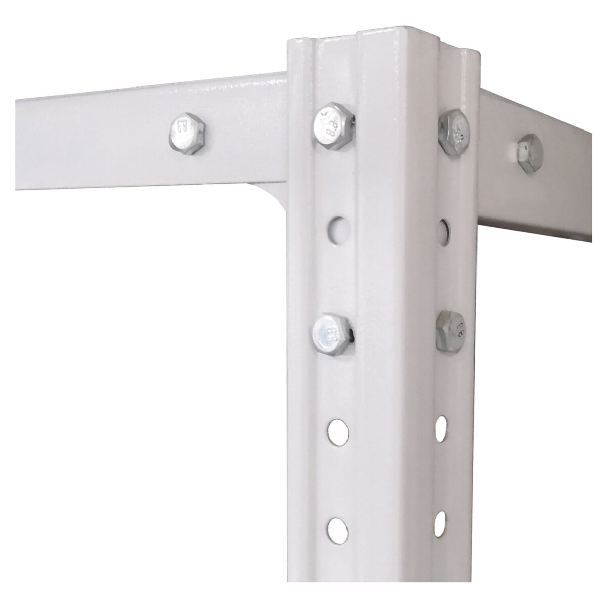 Стеллаж металлический "УНИВЕРСАЛ", 2000х1000х300 мм, УСИЛЕННЫЕ СТОЙКИ, 6 полок, регулируемые опоры, 290144 — изображение 2