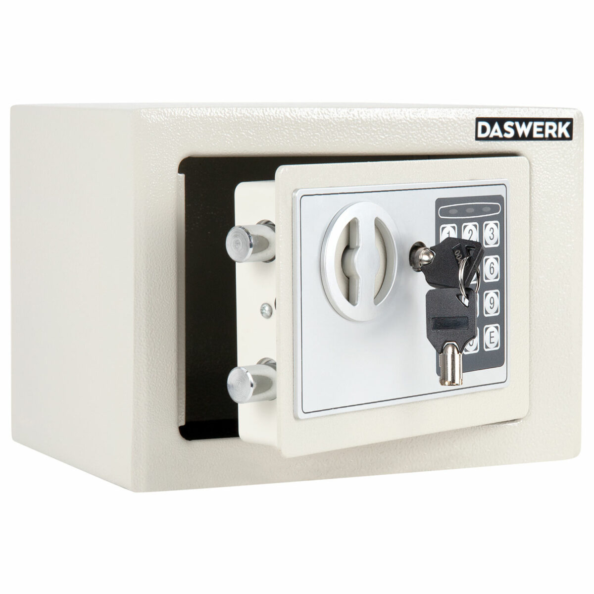 Сейф мебельный DASWERK (ДАСВЕРК) SC-170EL (170х230х170 мм), электронный замок, бежевый, 291340 — изображение 1