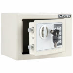 Сейф мебельный DASWERK (ДАСВЕРК) SC-170EL (170х230х170 мм), электронный замок, бежевый, 291340