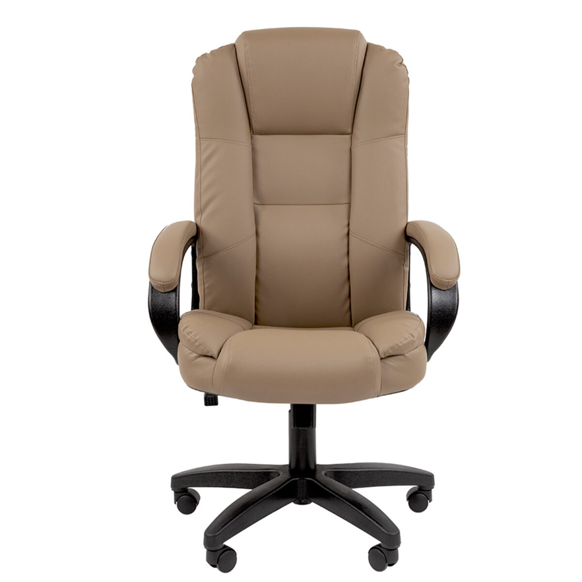 Кресло офисное Chairman CH 600 LT, экокожа, бежевое, 7158660 — изображение 3