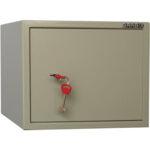 Сейф мебельный BRABIX "D-29m", 290х350х300 мм, 9 кг, ключевой замок, крепление к стене, 291163 — изображение 2