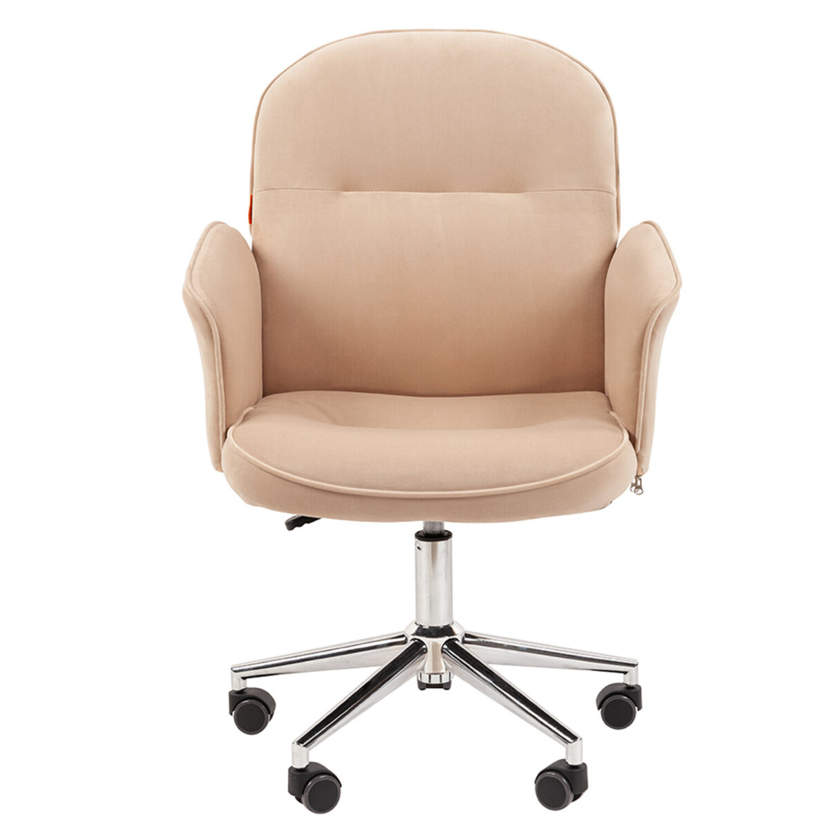 Кресло офисное Chairman CH 130, велюр, бежевое, 7142120 — изображение 3