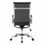 Кресло офисное BRABIX "Line EX-530", хром, сетка, черное, 531846 — изображение 5