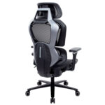 Кресло ATRONE (АТРОН) "Optimus ER-707", адаптивный механизм со слайдером, сетка, черный/серый, 532967 — изображение 4