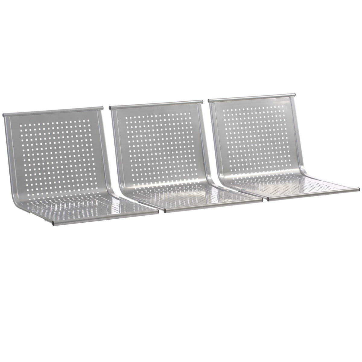 Сиденья для кресла "Стайл", комплект 3 шт., цвет серебристый — изображение 1