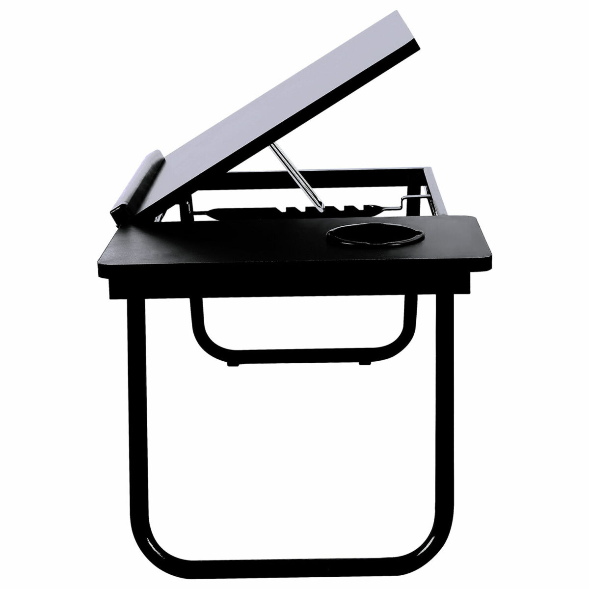 Столик складной для ноутбука/завтрака BRABIX BT-004 (560х320х270 мм), регулировка наклона, черный, 532905 — изображение 3