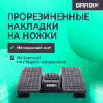 Подставка для ног BRABIX "Ultra 5" 43х32 см, массажер, регулировка угла наклона, 2 платформы, 533040 — изображение 20