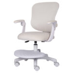 Кресло детское с подставкой для ног BRABIX "Sky MG-206", велюр, бежевое, 533156 — изображение 4