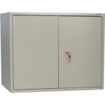 Шкаф металлический для документов (антресоль) BRABIX "KBS-09", 700х880х390 мм, 30 кг, сварной, 291158 — изображение 2