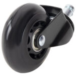 Колеса (ролики) BRABIX для кресла мягкие, резиновые, d 64 мм, КОМПЛЕКТ 5 шт., шток d 11 мм, в коробе, 533087 — изображение 7