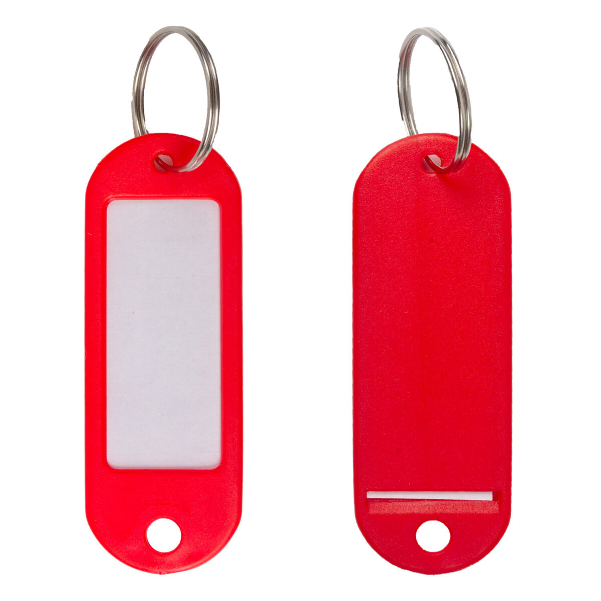 Бирки для ключей КОМПЛЕКТ 12 ШТ., длина 58 мм, инфо-окно 35х15 мм, АССОРТИ, STAFF "Basic", 231029 — изображение 4