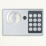 Сейф мебельный DASWERK (ДАСВЕРК) SC-250EL (250х350х250 мм), электронный замок, бежевый, 291345 — изображение 5