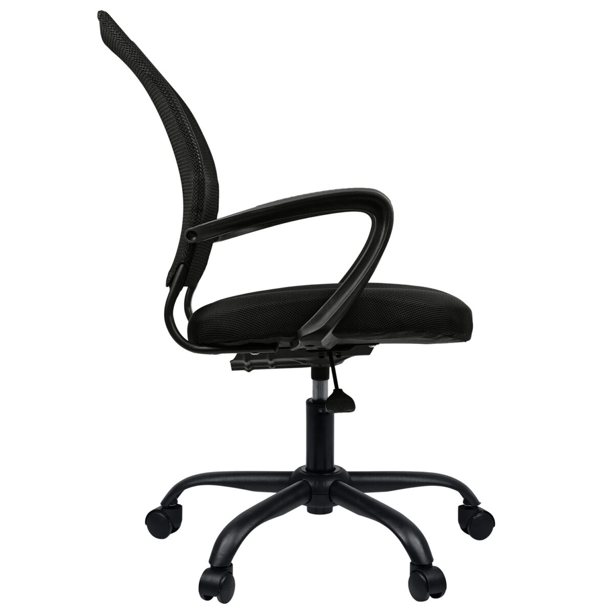 Кресло BRABIX "Cargo MG-391", до 130 кг, пятилучие металлическое, ткань/сетка, черное, 532786 — изображение 3