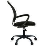 Кресло BRABIX "Cargo MG-391", до 130 кг, пятилучие металлическое, ткань/сетка, черное, 532786 — изображение 3