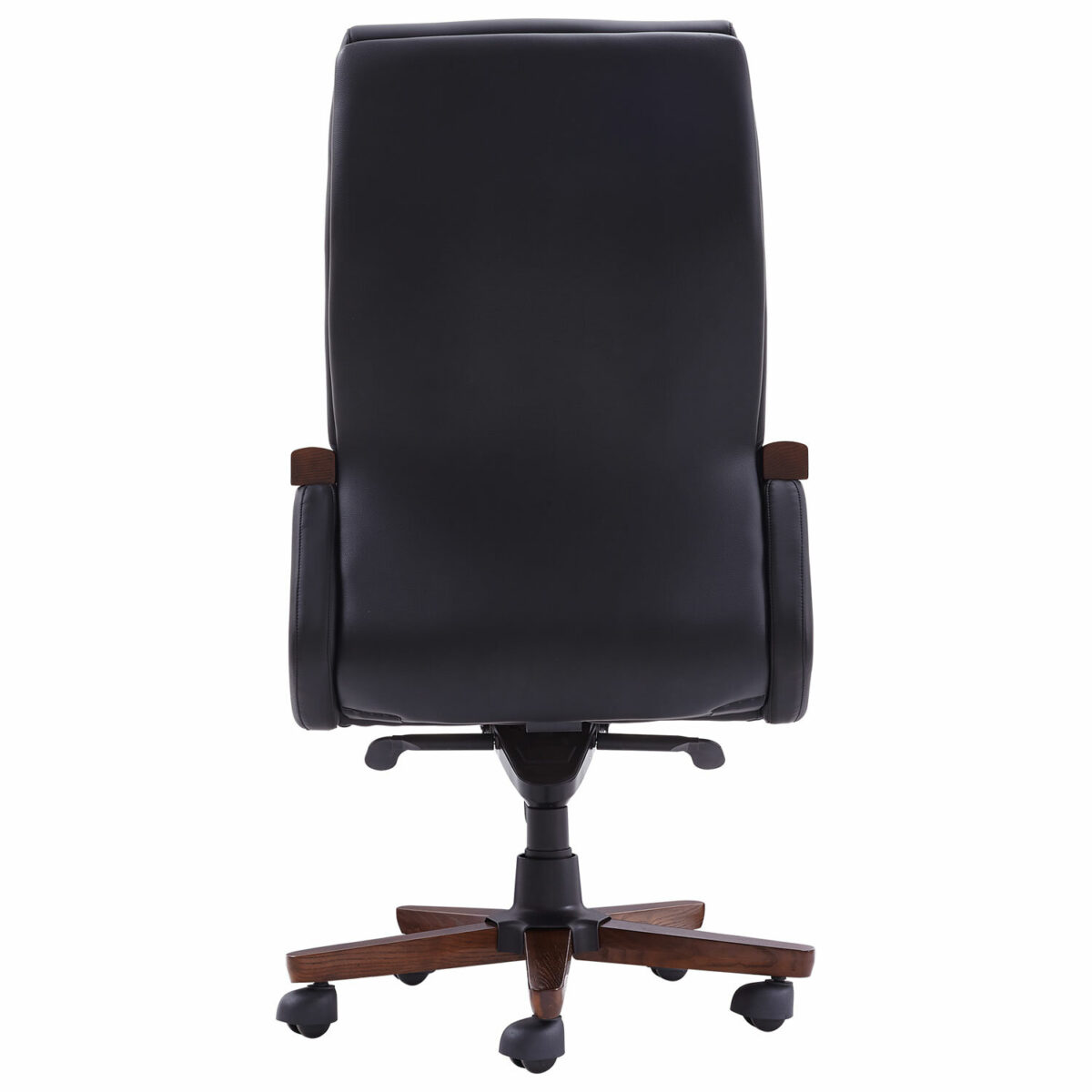 Кресло HAWASAN (ХАВАСАН) "Overlord EX-770", мультиблок, дерево, натуральная кожа, черное, 532934 — изображение 5