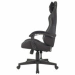 Кресло компьютерное BRABIX "Striker GM-121", синхромеханизм, 2 подушки, экокожа/велюр, черное, 532962 — изображение 7