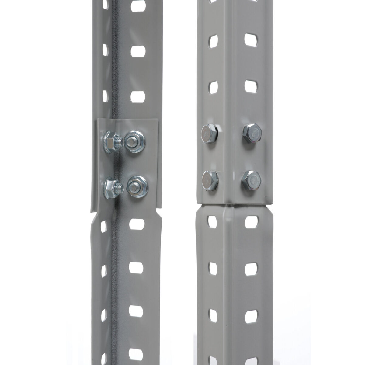 Стеллаж металлический ПРАКТИК "MS KD", сборная стойка, 1950х1000х400 мм, 4 полки, MS 200/100х40/4 — изображение 2