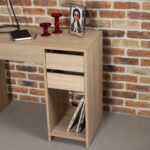 Стол письменный/компьютерный BRABIX "Scandi CD-017", 900х450х750 мм, 2 ящика, дуб сонома, 641895, ЦБ013706-2 — изображение 5