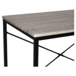 Стол на металлокаркасе BRABIX "LOFT CD-005", 1200х520х1200 мм, 3 полки, цвет дуб антик, 641222 — изображение 5